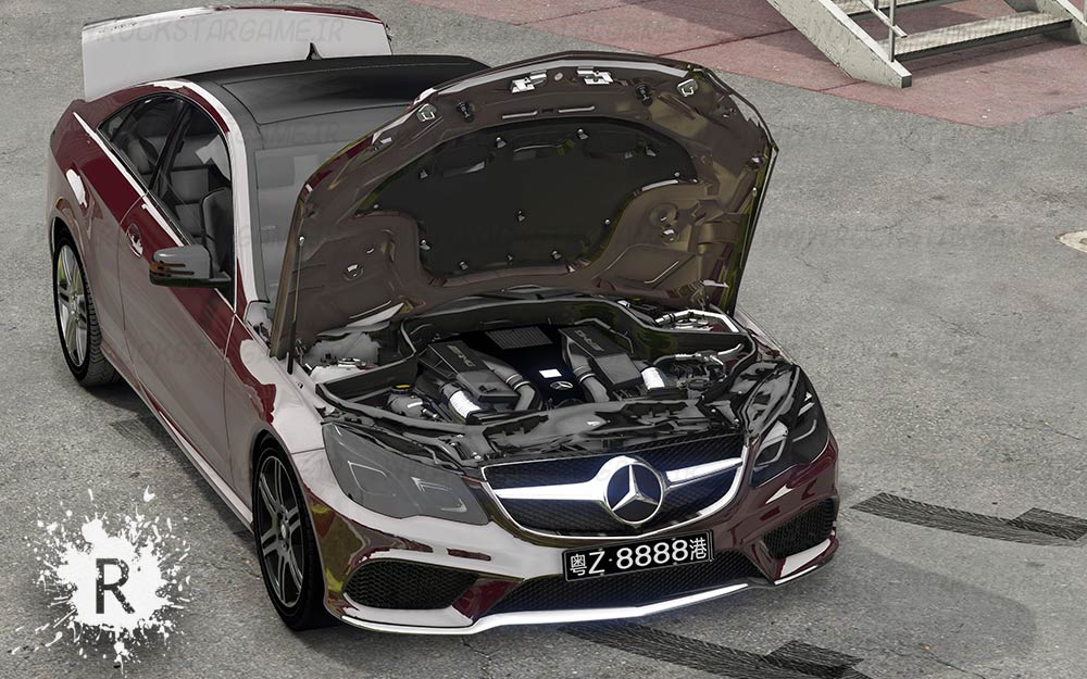 ماشین Mercedes- Benz E500 Coupe برای Gta V