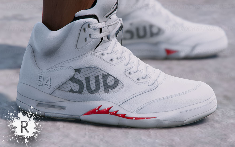 کفش Supreme x Jordan 5