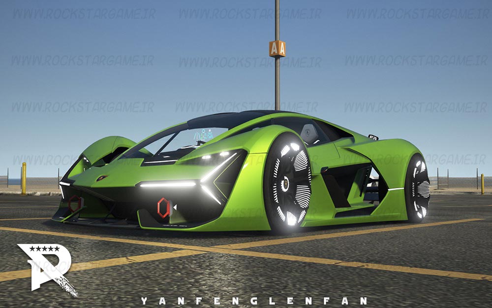 دانلود مود ماشین Lamborghini Terzo Millennio برای Gta V