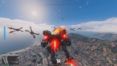 ماد ربات جنگنده GTA V - تصویر 14