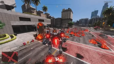 ماد ربات جنگنده GTA V - تصویر 7