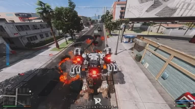 ماد ربات جنگنده GTA V - تصویر 8