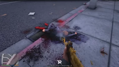 ماد تکسچر خون GTA V - تصویر 1